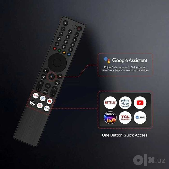 TCL Телевизор 85 P8L 4K QD Miniled Google TV доставка + прошивка есть