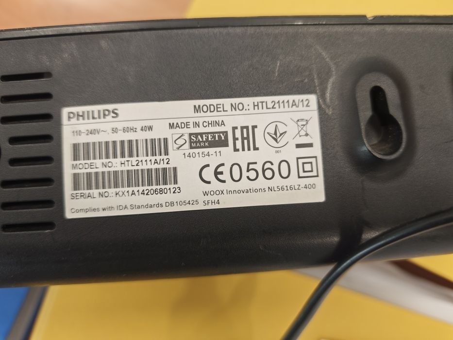 Soundbar Philips HTL2111A/12