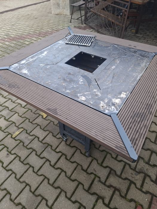 Gratar plită cu grosimea de 8 mm