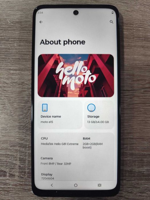 Мобилен Телефон Motorola E15