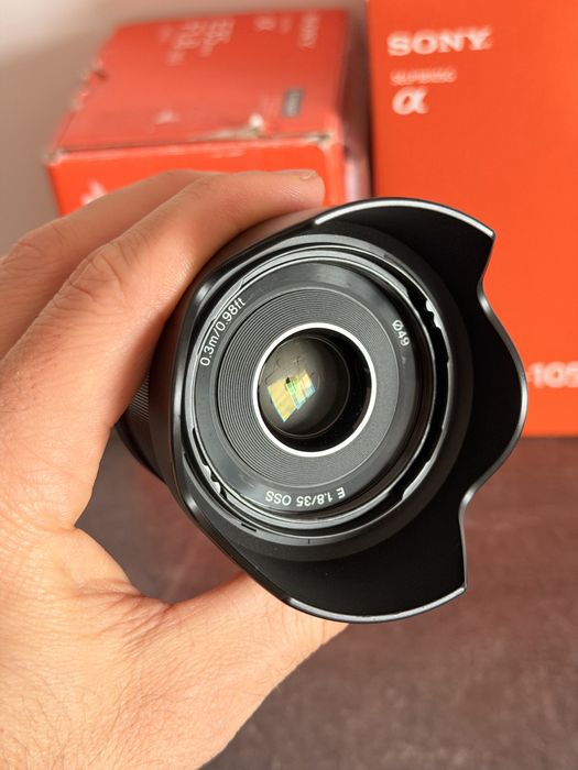 Obiectiv Sony E 35mm F1.8 OSS