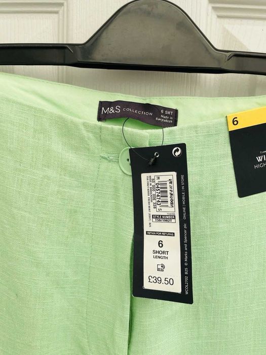 Ленен дамски костюм Marks and Spencer