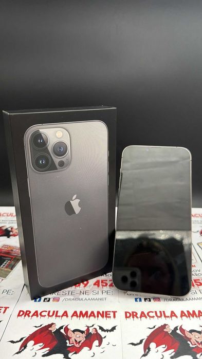 Dracula Amanet: iPhone 13 Pro Max 256Gb/79%.