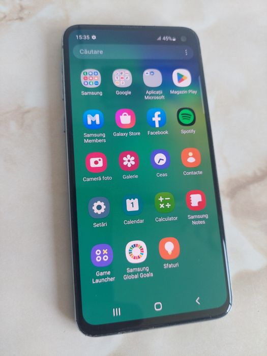 [S10e] Vând Samsung Galaxy S10 E de 128Gb [spart pe spate] //poze reale