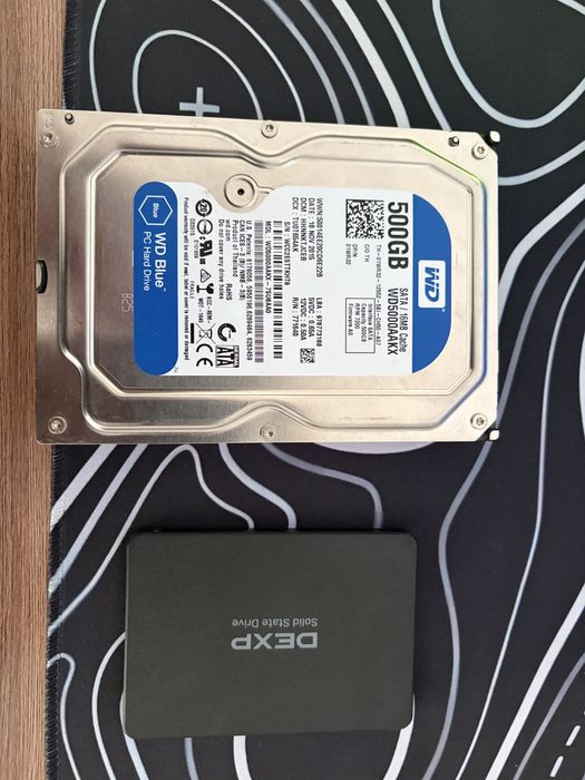 Ssd и Hdd.
