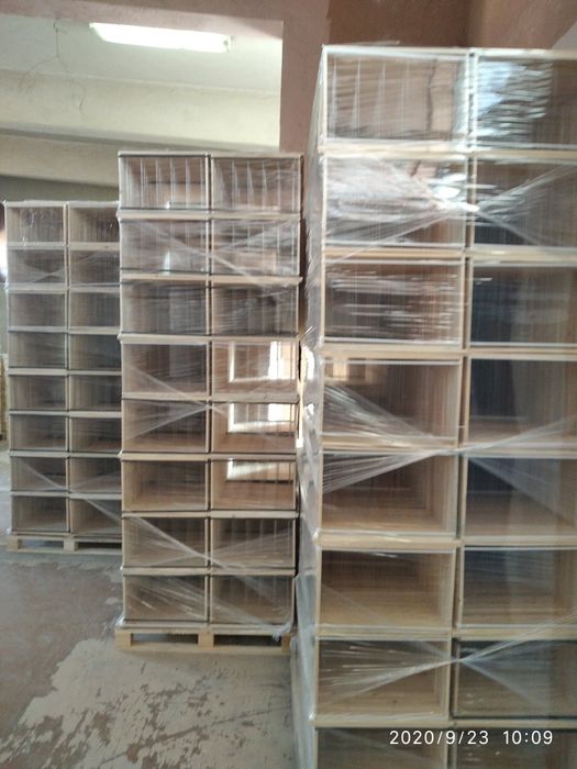 Обтелени пчелни рамки