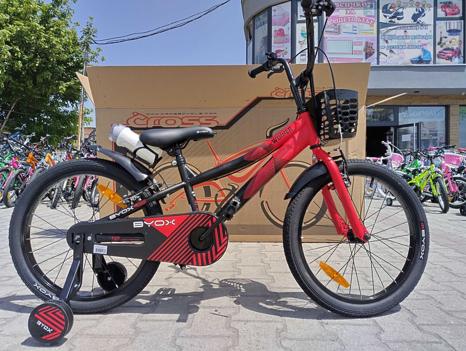 BYOX Велосипед 20" WINNER червен