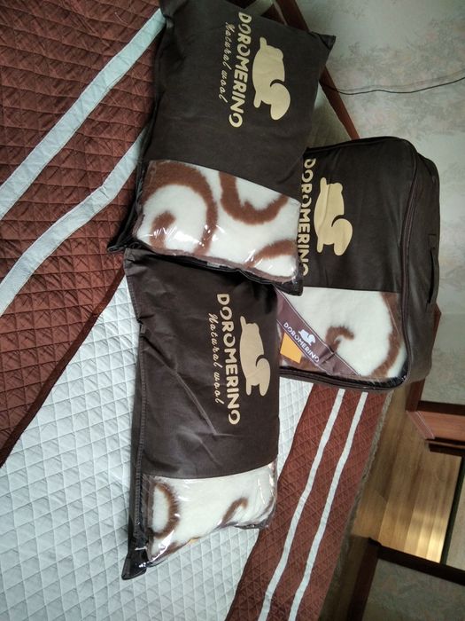 Doromerino.Подушки и одеялo