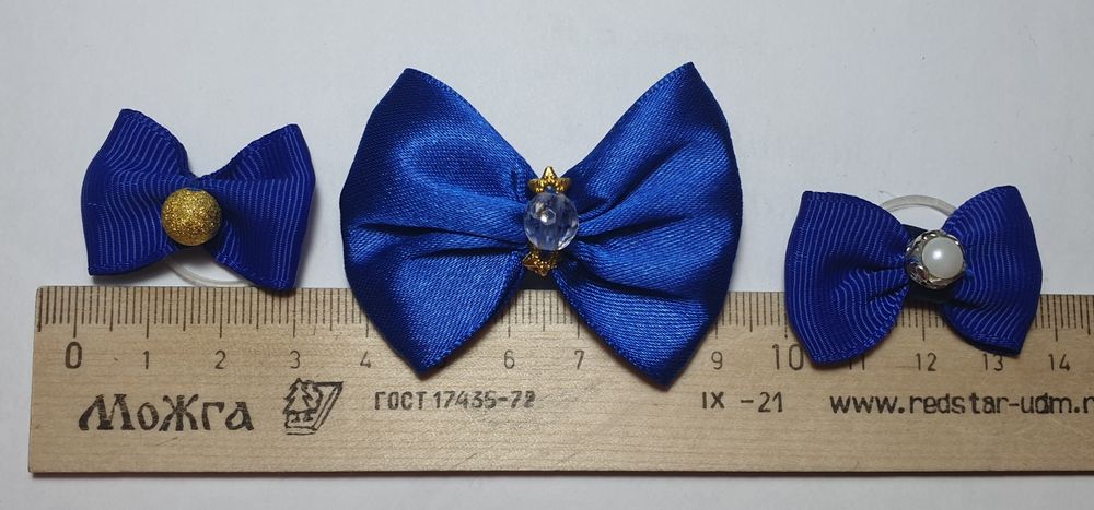 Бантики йоркширам и не только)