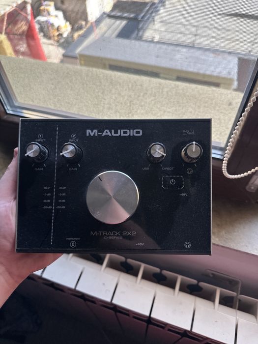 Interfata Audio M-Audio M-Track 2x2 Seria C