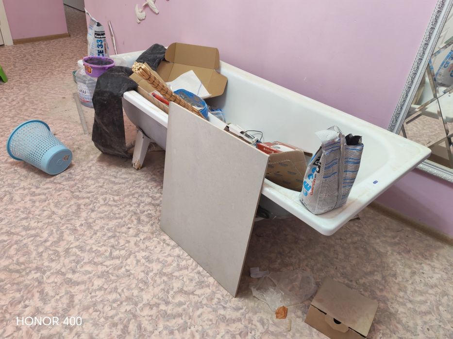 Продам ванну б/у металический