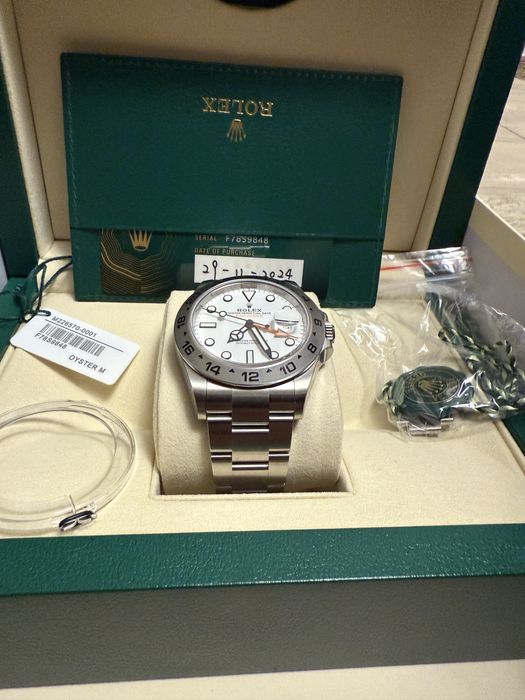 Ceas Rolex Explorer II 42 Nou Nepurtat 2024.11 Full Set
