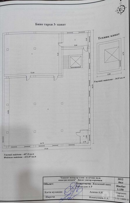 ПРОДАЖА отдельно стоящего здания 1552 м² (УЧТЕПИНСКИЙ Р-Н)