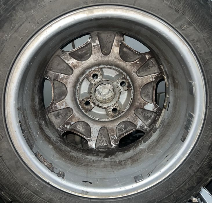 Диски титанки на Ауди Б4 R15