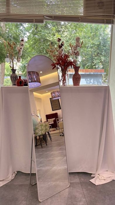 Зеркало с лед подсветкой универсальное зеркало полный рост