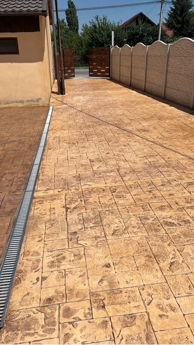 Beton amprentat targoviste