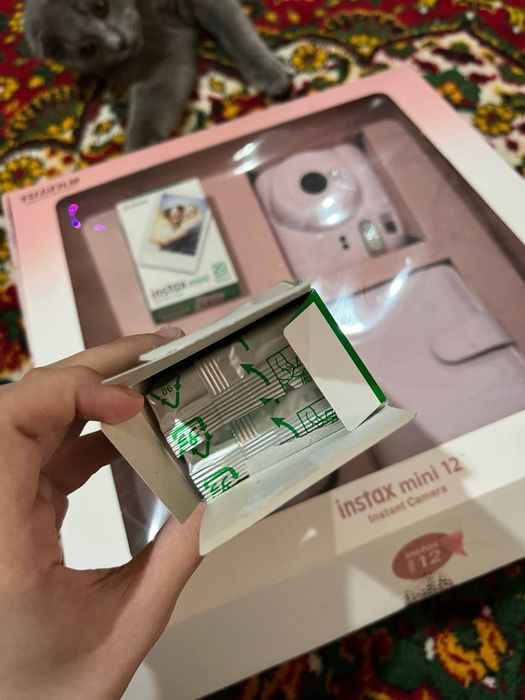 instax mini 12, фотоаппарат