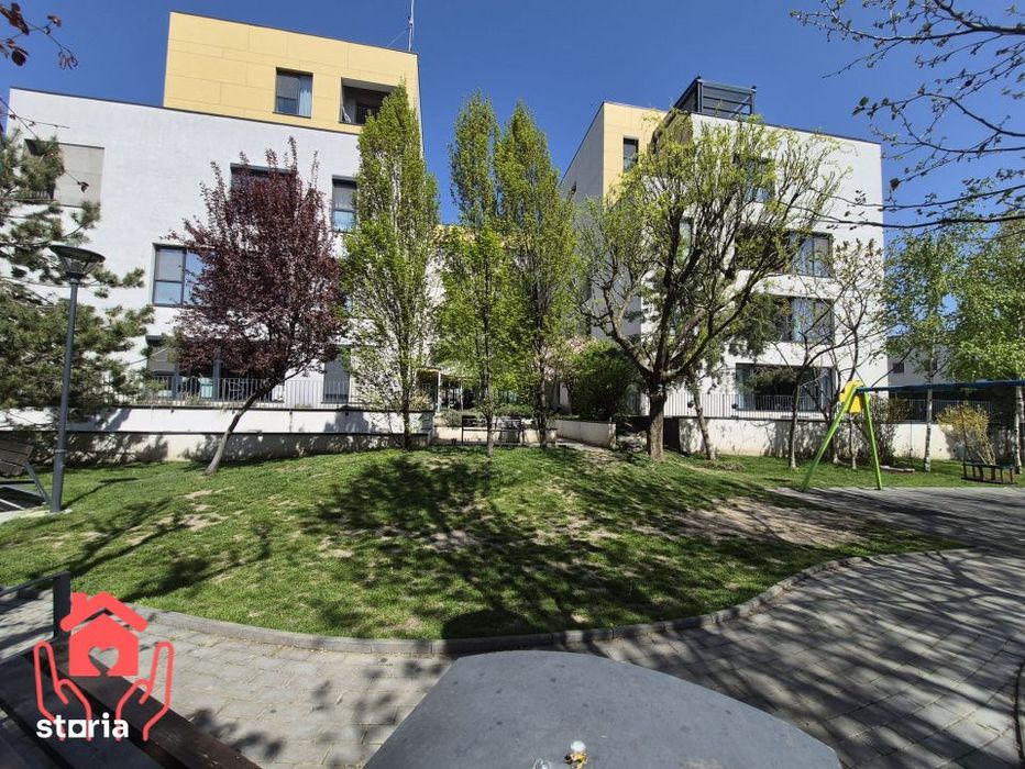 PIPERA PLAZA (Catted Residence Pipera)-2 camere, complet mobilat, parc