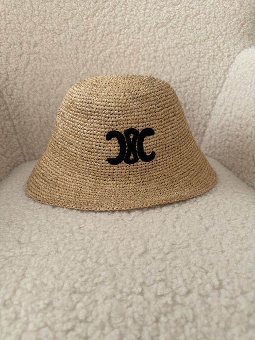 Дизайнерска шапка 100% raffia