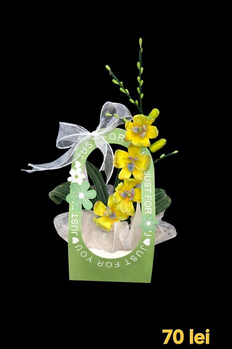 Aranjamente florale handmade