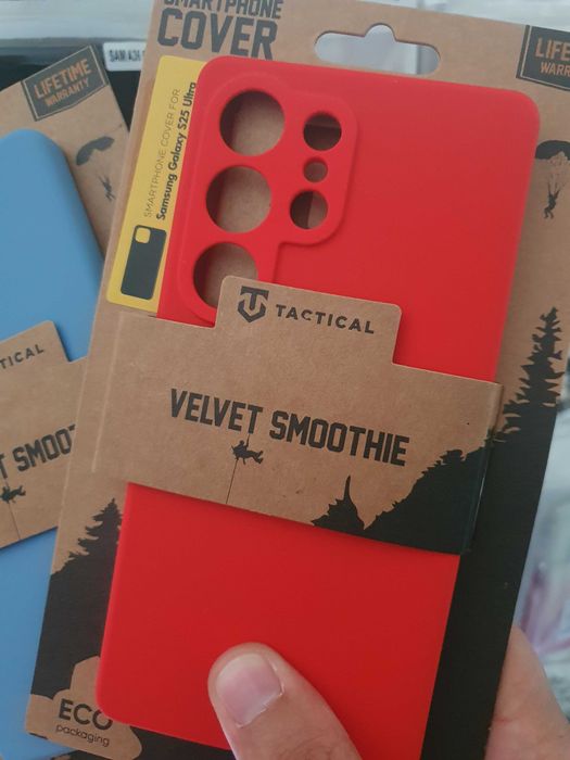 Промоция! Намалени! Samsung Galaxy S25 Ultra,S25+ TACTICAL Velvet гръб