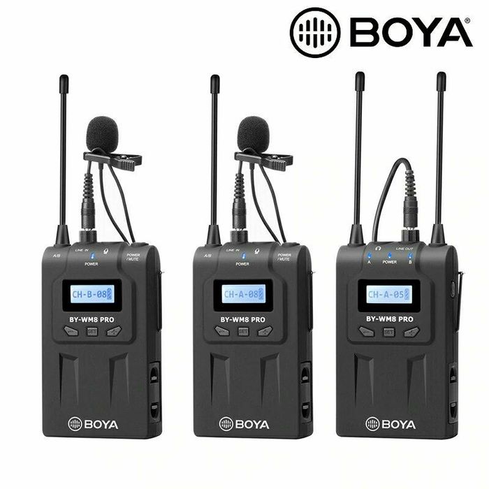 Беспроводная микрофонная система BOYA WM8 PRO k2