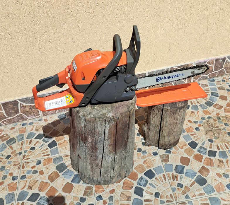 Drujba Husqvarena 130 si anvelope 500x12 si jenti motocultor, doua bucati