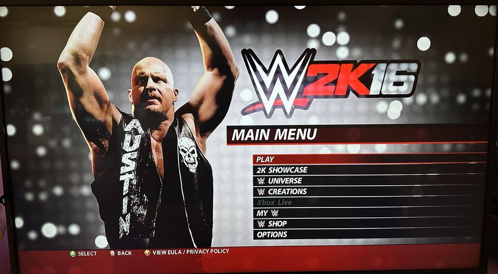 Jocuri WWE 2K13, WWE 2K16, WWE 2K17 colecție XBOX 360 + CADOU UFC 2010