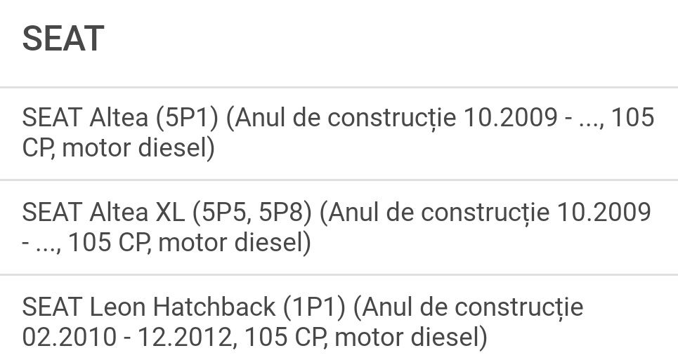 Volantă Originală Volkswagen 03L105266EB Compatibilă AUDI SEAT VW NOUĂ