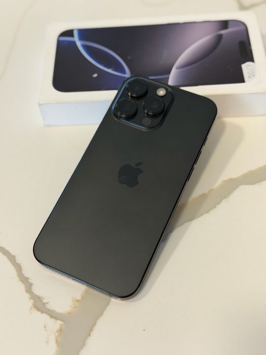 Iphone 16 Pro Max 512gb Black titanium perfect
