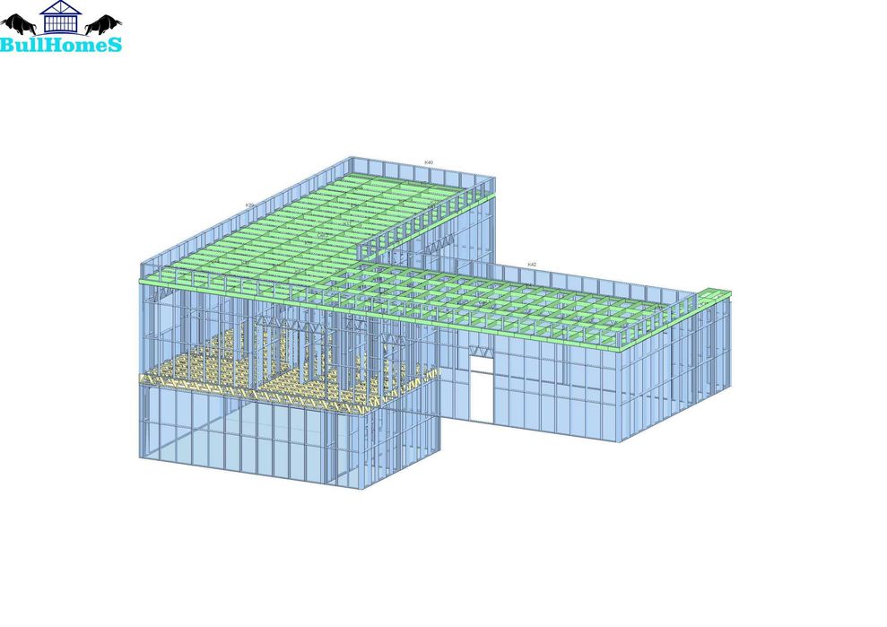 Къща,Бунгало,Преместваема къща,Сглобяеми къщи,Модулни,Жилищни-200.7м²