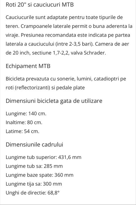 Bicicleta de copii