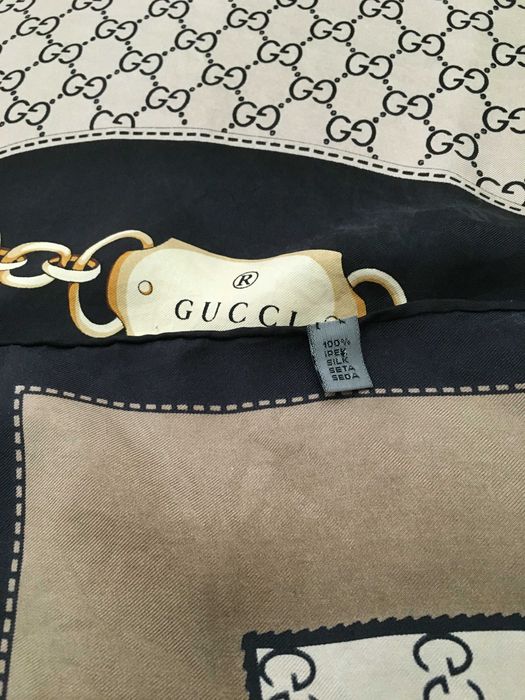 GUCCI шал коприна
