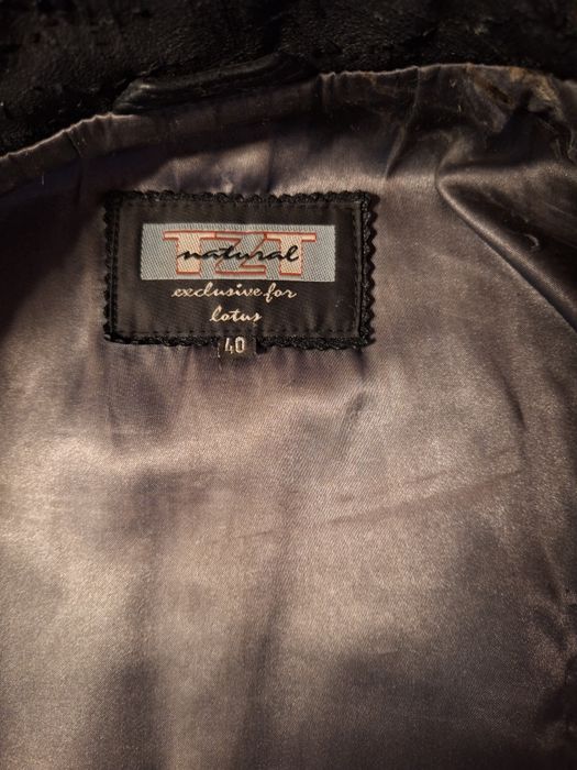 Кожено дамско сако