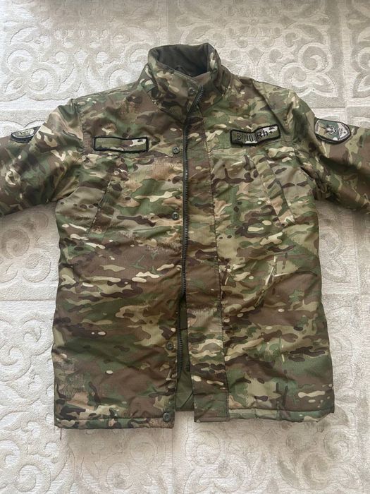 Военный бушлат и ватник