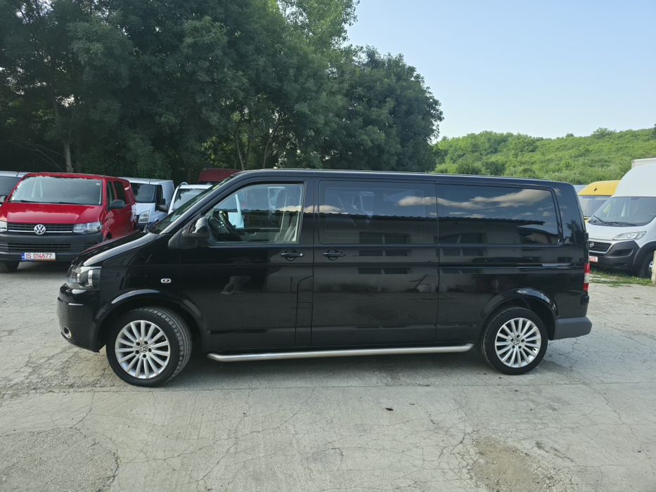 Volkswagen Transporter T5 FACELIFT LONG 2Xculisante 2.0TDI 180CP 5locuri 2011 EURO5 RATE / GARANTIE