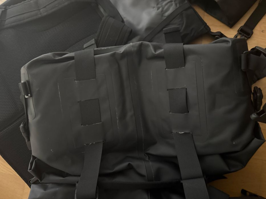 Genti latwral moto + rucsac
