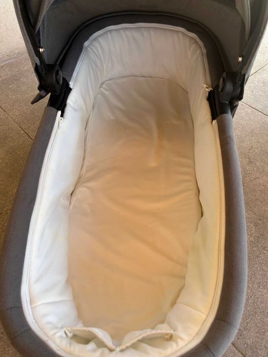 Carucior Cybex Balios S Lux Soho Grey 3in1 + landou si scoica Aton B2