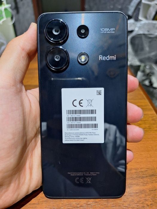 Redmi Note 13 8/256 4G Qora