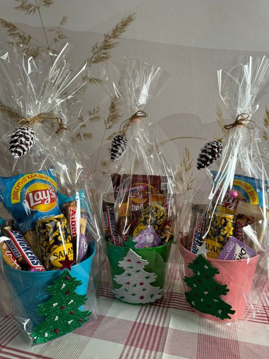 подарки кульки наборы боксы