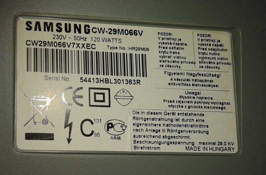 Телевизор Samsung 29” инчов плосък екран