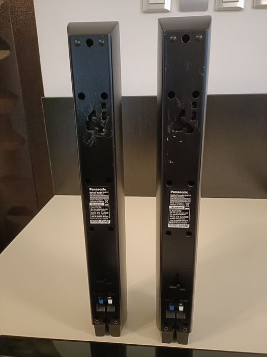 Panasonic SB HF 775, 2 sateliti front, 1 centru SB HC 775, 2 surround