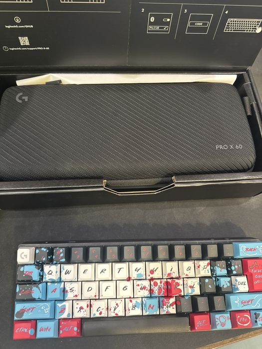 Logitech g pro x 60 + custom keycaps