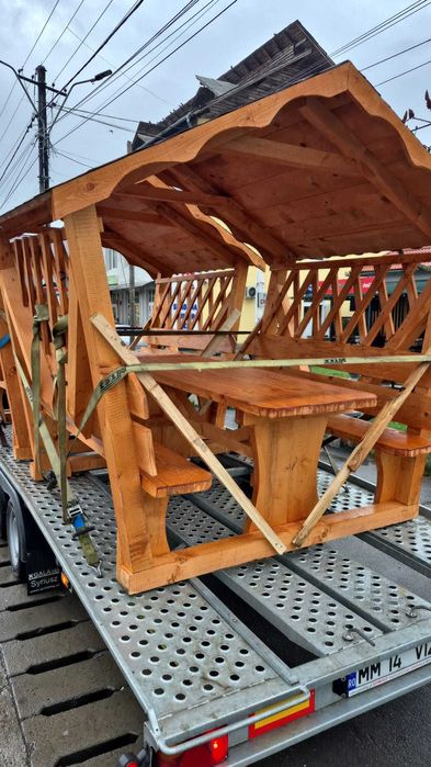 Filigorie lemn masiv rustic