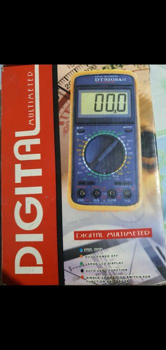 DT9205A Цифров LCD токов мултицет