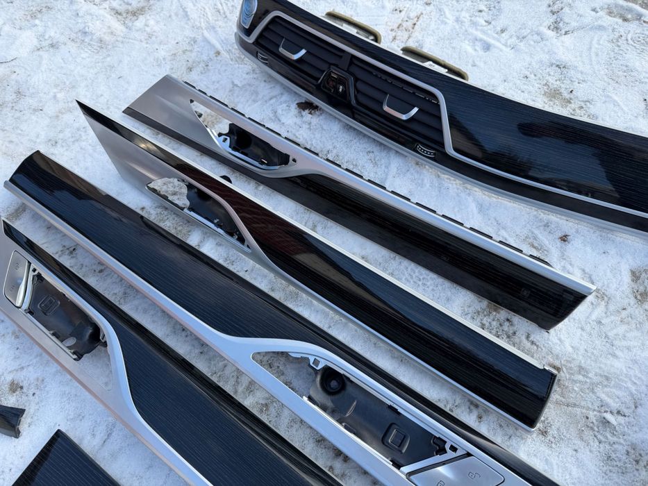 Set ornamente lemn interior Bmw 7 Series G11 G12