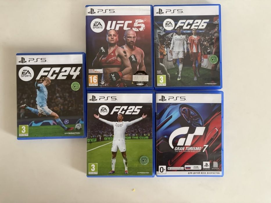 Игры для PS5 в отличном состоянии