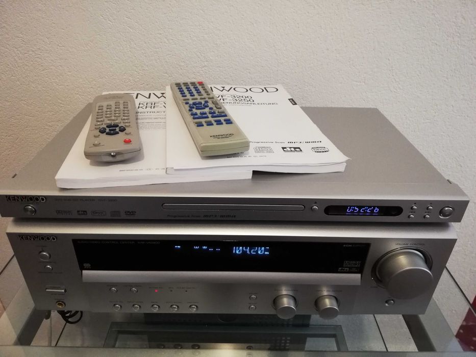 Linie  KENWOOD amplificator KRF-V5090/cd-dvd player DVF3200 - Ca Noua
