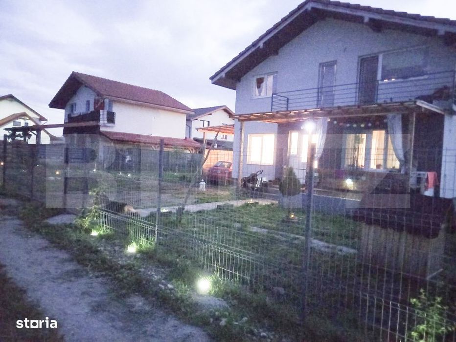 Casa individuala, finisata, 4 camere, 407 mp teren, Jucu