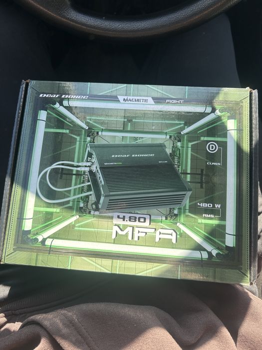 Amplificator auto deaf bince machete MFA-4.80, 4 CANALE, 480W